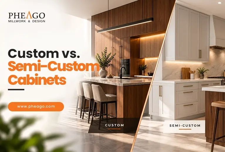 Custom vs. Semi-Custom Cabinets