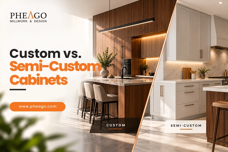 Custom vs. Semi-Custom Cabinets
