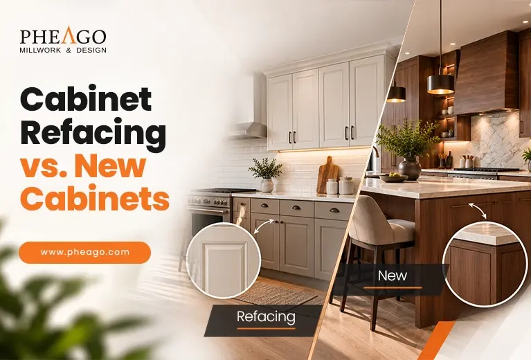 cabinet refacing vs. new cabinets