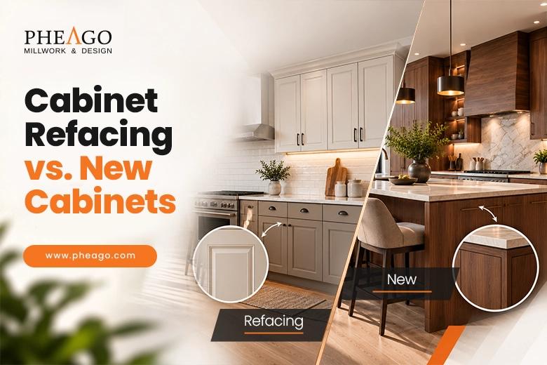 cabinet refacing vs. new cabinets
